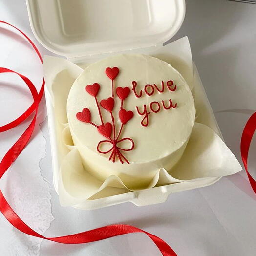 Бенто love you с шариками