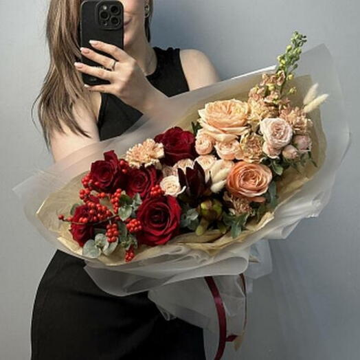 Сборный букет Rouge