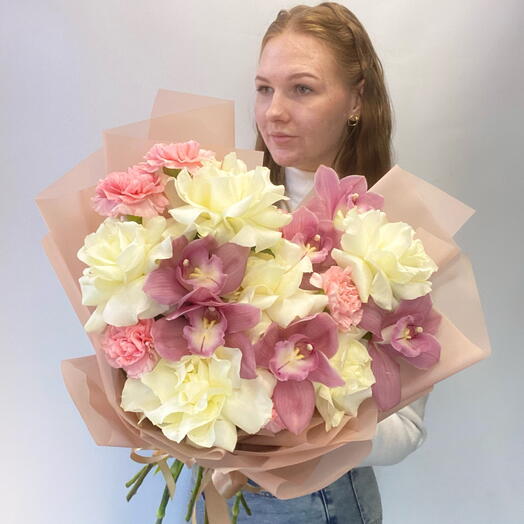 Poudre Orchid Bloom - Пудровое цветение орхидей