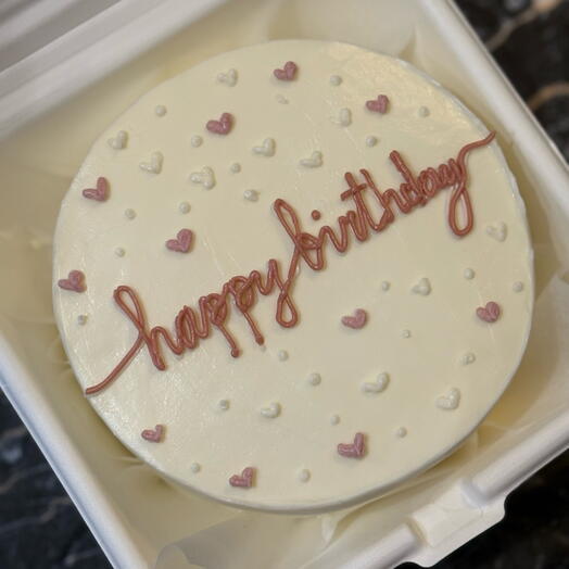 Торт бенто happy birthday 🎈 день рождения