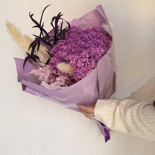 Сиреневая гортензия 2