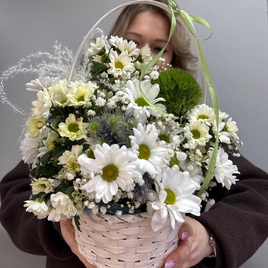 Цветы в коробке