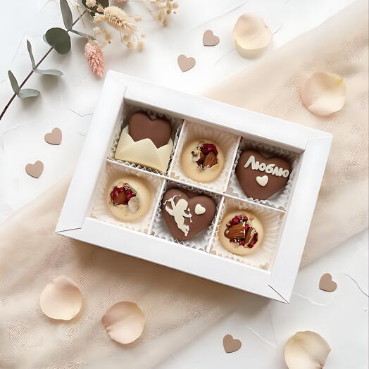 Набор шоколада «С любовью»