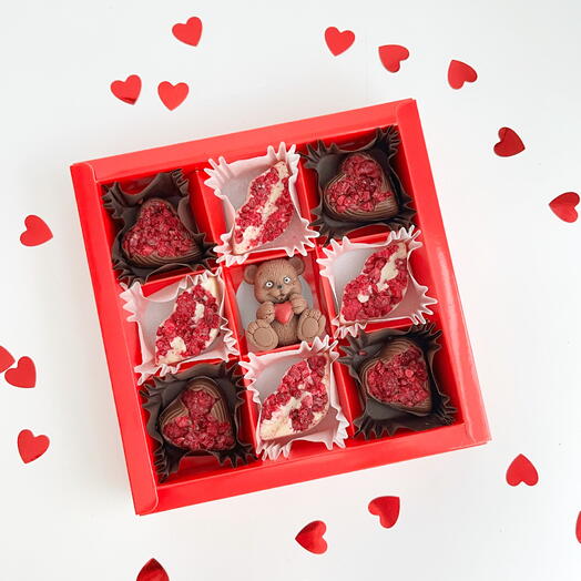 Набор конфет «Просто люблю» любимой девушке/парню ️