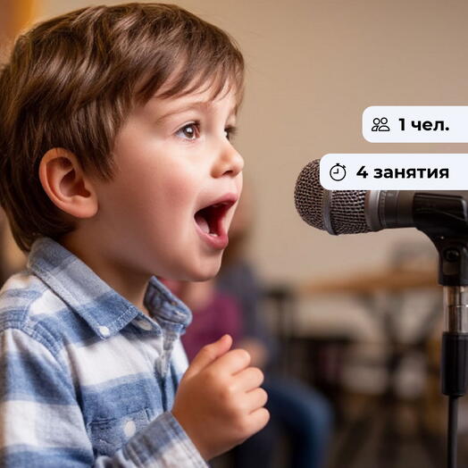 Споём от души! Курс по вокалу для детей