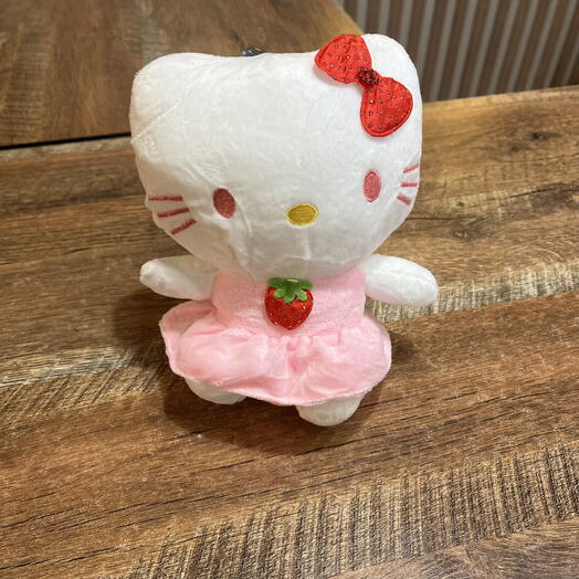 Мягкая игрушка Китти розовая