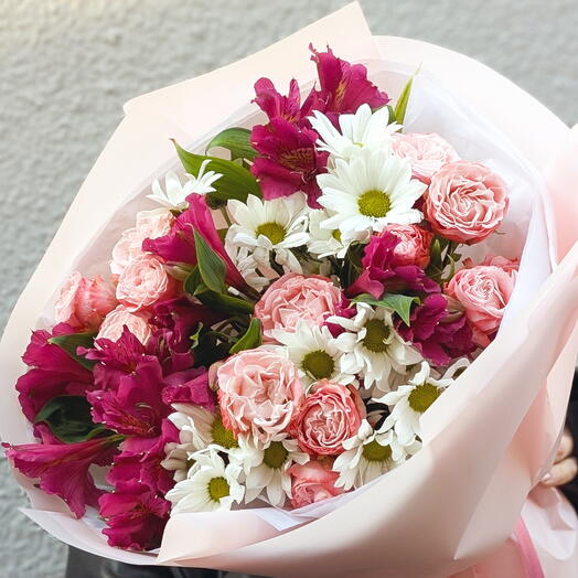 Mixed Bouquet pinkish-purple