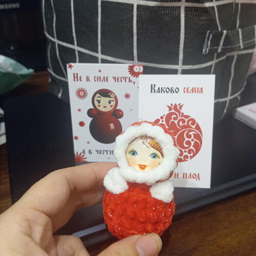 Брелок Неваляшка