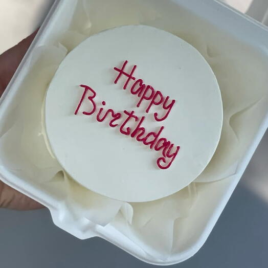 Бенто торт happy birthday