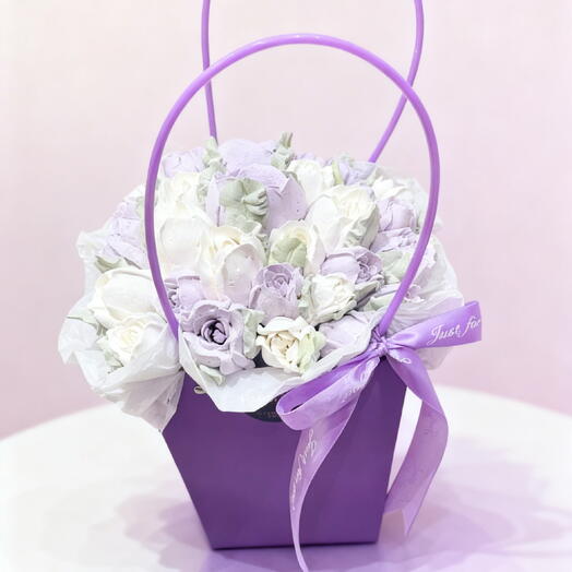 Цветы из зефира "Нежность в цветах"