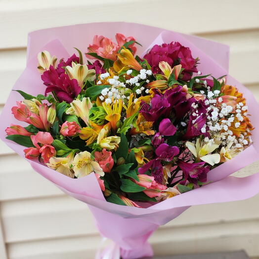 Ramo de alstroemeria