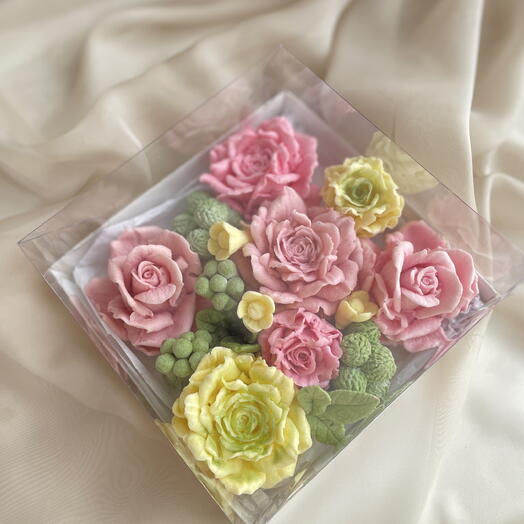 Цветы розы 15*15