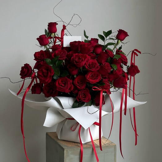Red Roses Composition