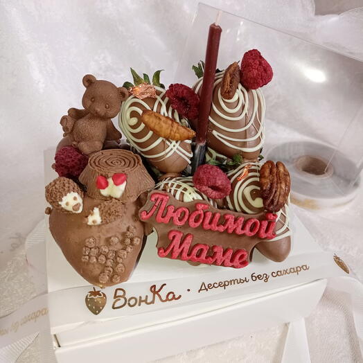 Клубника в шоколаде для мамы