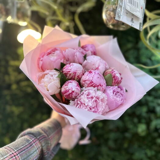 Розовые пионы🌷
