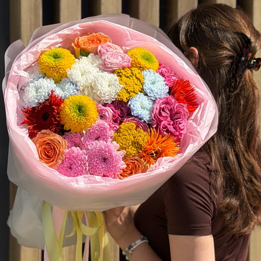 Дофоминовый букет, как в Pinterest