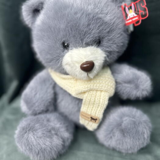 Плюшевый Мишка 🧸 (серый)