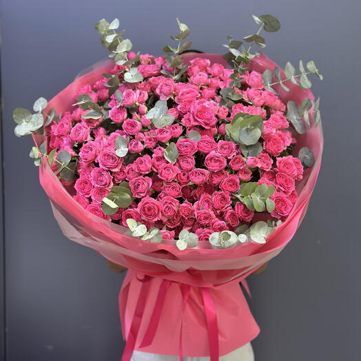Шикарный букет со спрей розой💐