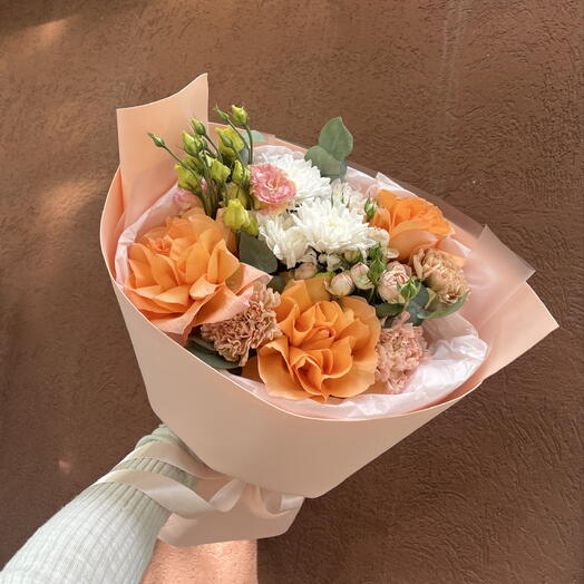 Персиковый букет 🧡