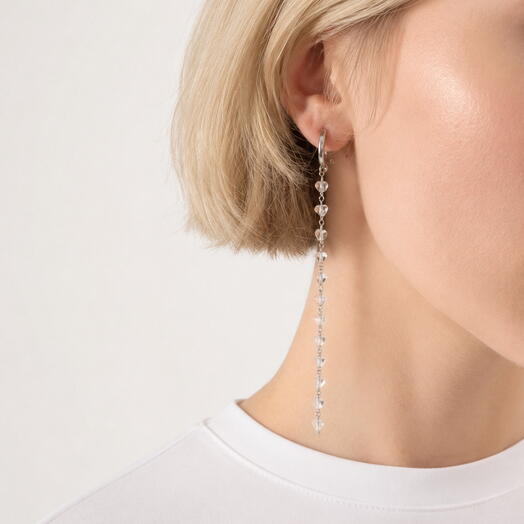 Серьги  Crystal Chains