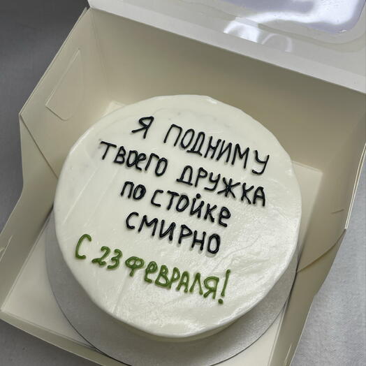800г Бенто торт на 23 феврпля