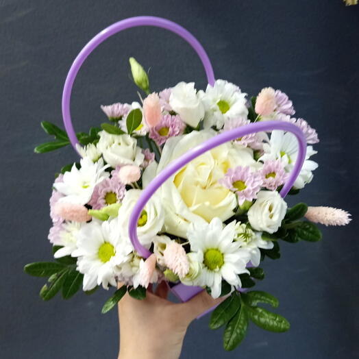 Композиция Полевая мини💐🧺💕