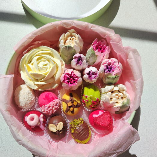 Зефир и орешки с нестандартными начинками