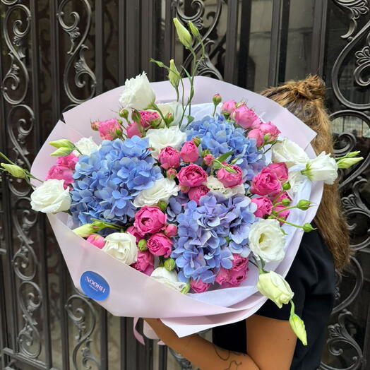 Ocean Breeze Hydrangea Bouquet