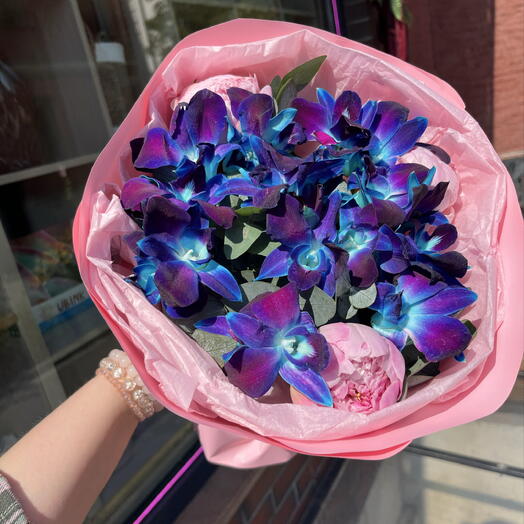 Дофаминовый букет « Малиновый джем🌸»