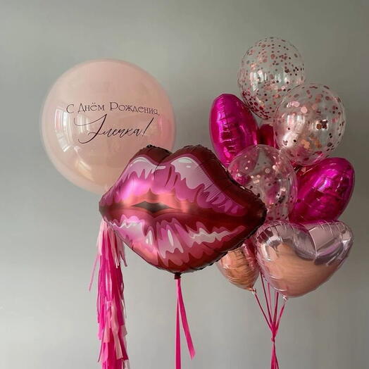 Набор Шаров 💋ДЛЯ ШИКАРНОЙ ЛЕДИ💋
