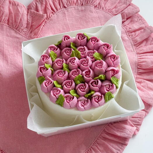 Бенто торт тюльпаны 🌷