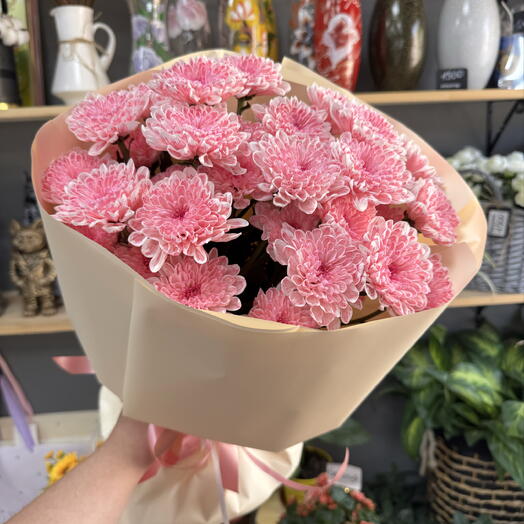 Монобукет из кустовой хризантемы 😍