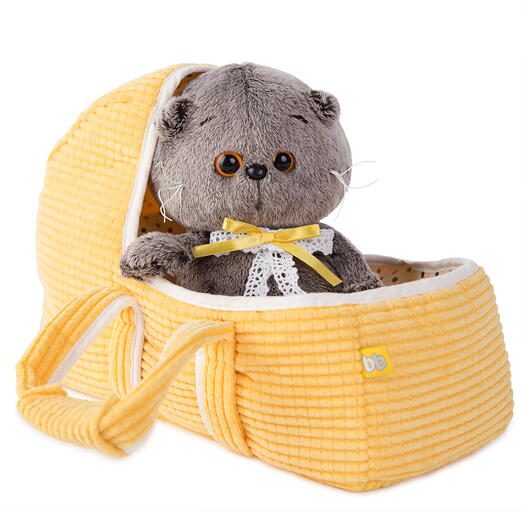 Мягкая игрушка Басик BABY в люльке