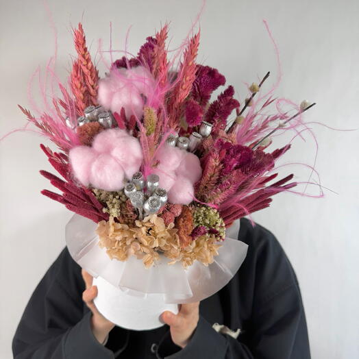 Композиция из сухоцветов (8) «Тель-Авив» от XOFLOWERS