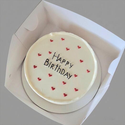 Бенто-торт сладкий подарок на день рождения "Happy Birthday"