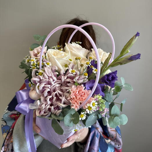 Композиция в сиреневых оттенках 💜