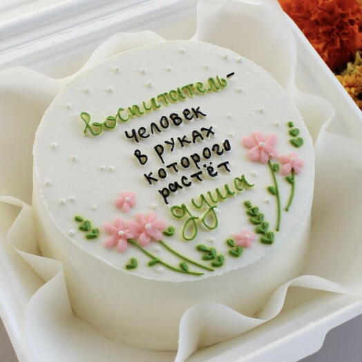 Бенто торт для воспитателя