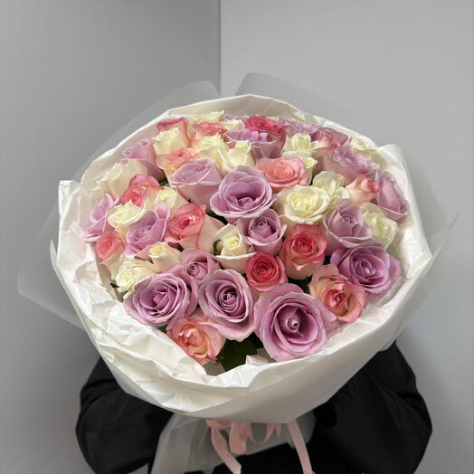 Микс из 51 розы