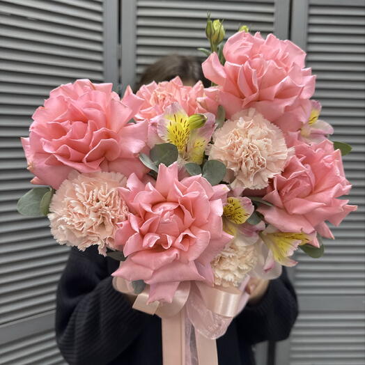 Розовая композиция🎀