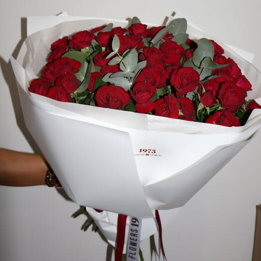 Red Spray roses