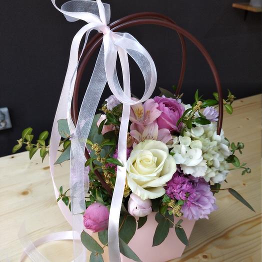Bolso con flores