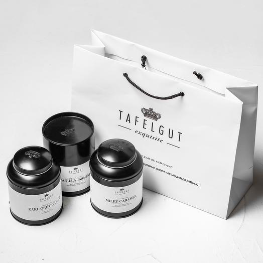 Gift set of Tafelgut tea in a package