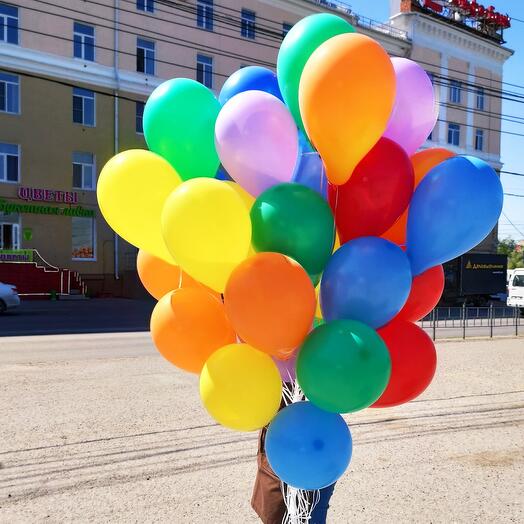 101 helium balloon mix