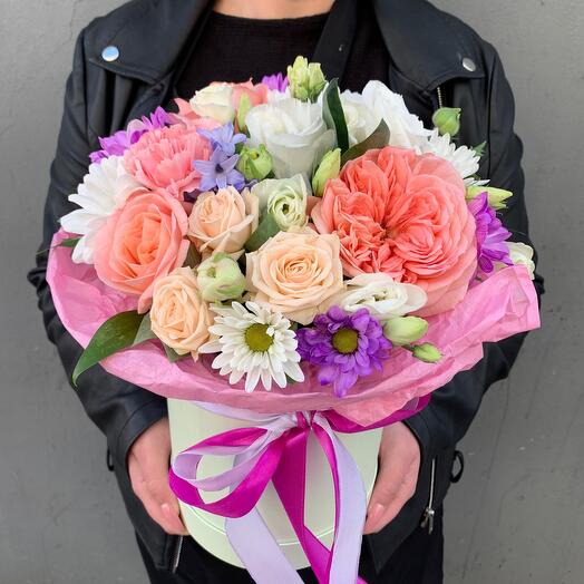 Flowers in a box