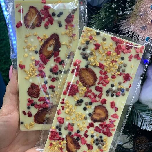chocolate con fresas