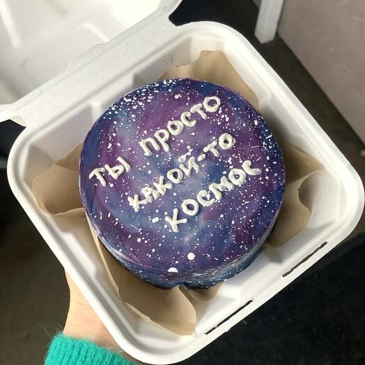 Бенто - торт Ты просто космос