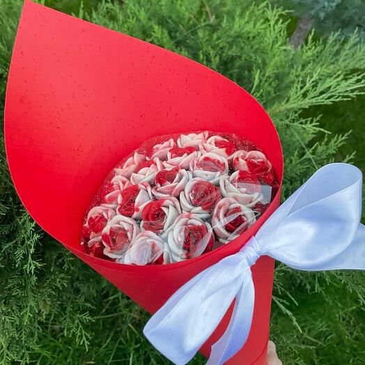 Букет шоколадный из г19 роз