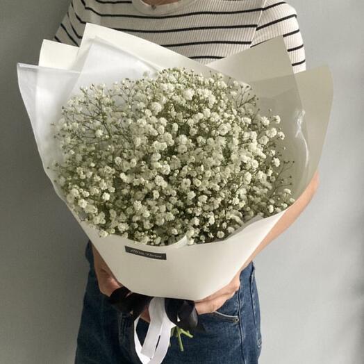 Ramo de gypsophila blanca