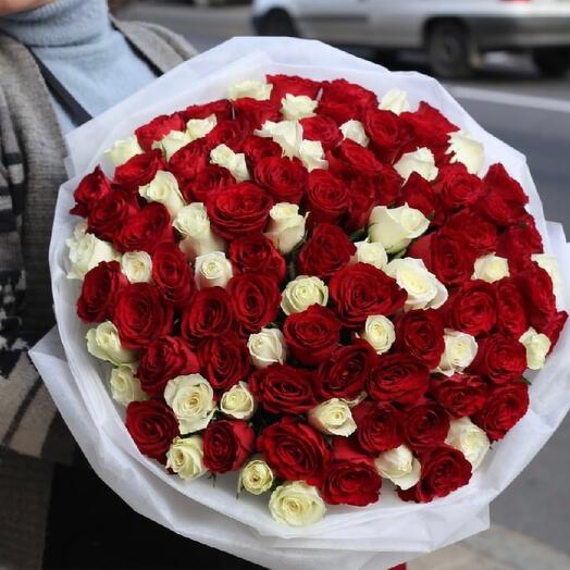 Duobucket de 101 rosas
