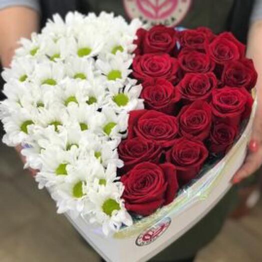 Цветы в коробке